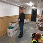 HHM Volunteer (LeRoy) assisting TFFCF "Toys for Angels" drive