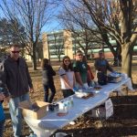 Some of our HHM Volunteers at Dinner in the Park

